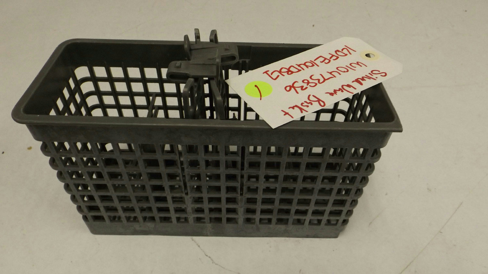 KITCHENAID WHIRLPOOL DISHWASHER W10473836 SILVERWARE BASKET USED KITCHENAID WHIRLPOOL DISHWASHER W10473836 SILVERWARE BASKET USED